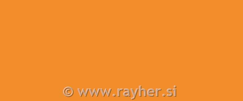 Barva za porcelan in steklo, 20ml, oranžna, prosojna