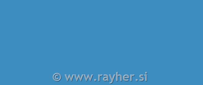 Barva za porcelan in steklo, 20ml, vodeno modra, prosojna