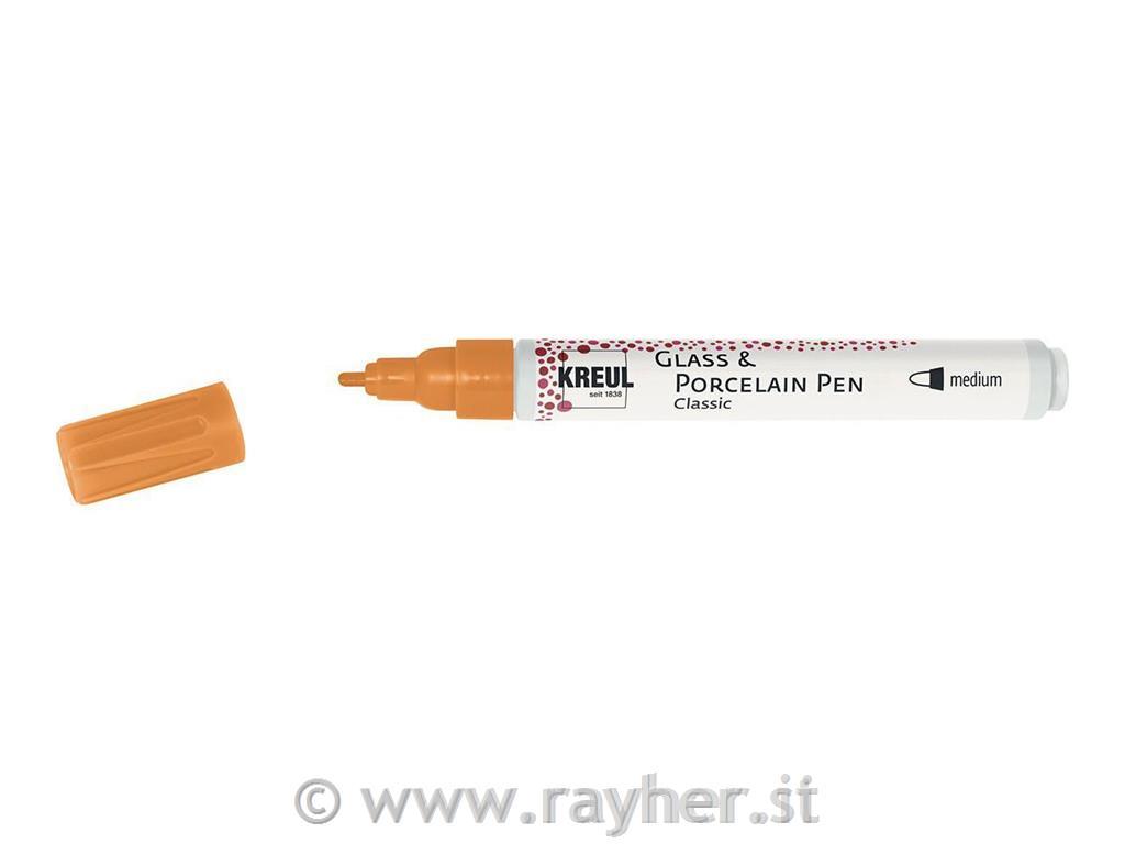Flomaster za porcelan, brillant oranžen