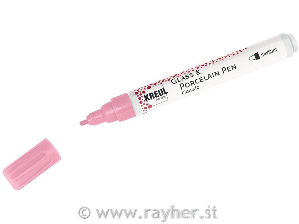 Flomaster za porcelan, brillant sv.roza