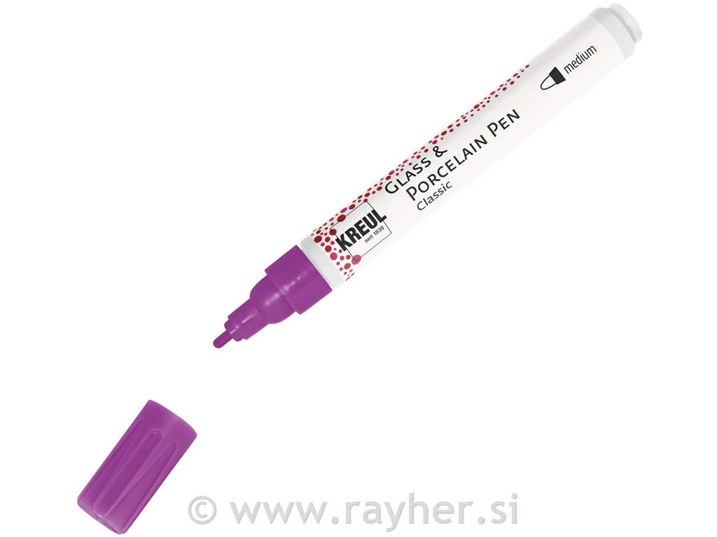 Flomaster za porcelan, brillant lila