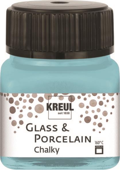 HOBBY LINE Porcelain Color Chalky 20 ml,Ice Mint
