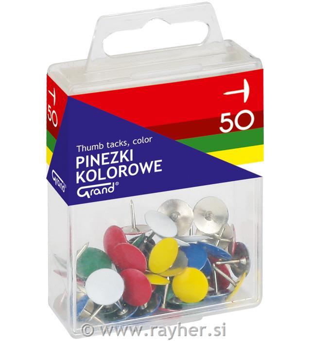 Risalni žebljički, mešani, 50 kosov