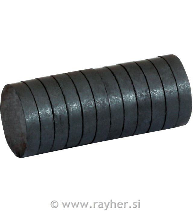 Magneti, 20 x 4 mm, set 12