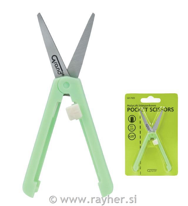 Škarje, žepne, mini