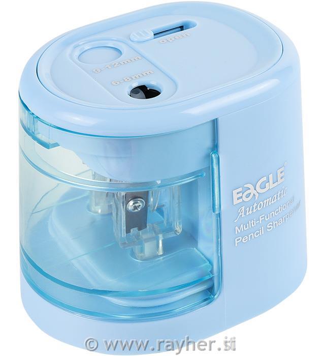 Sharpener, violet, 2 holes, blue