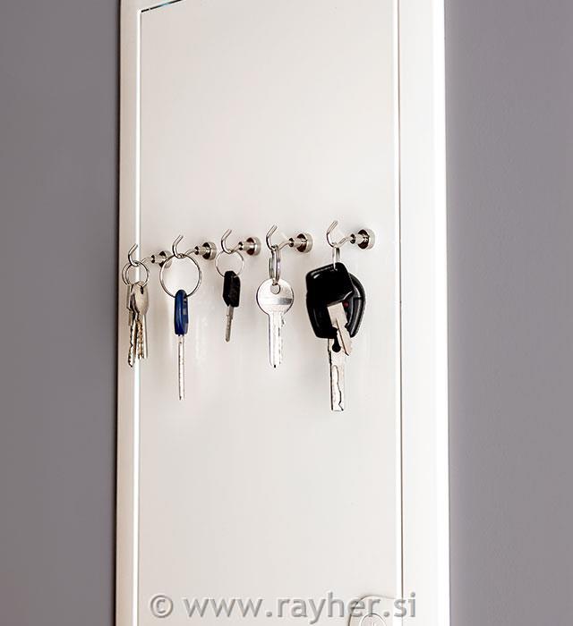 Magneti s kavljem, 12mm, set 5