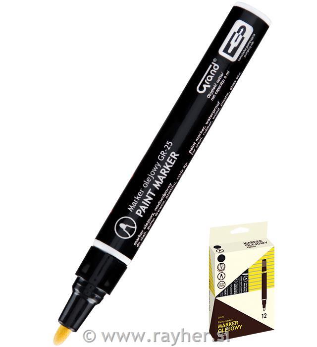 Oljni marker, Paint Grand, črn