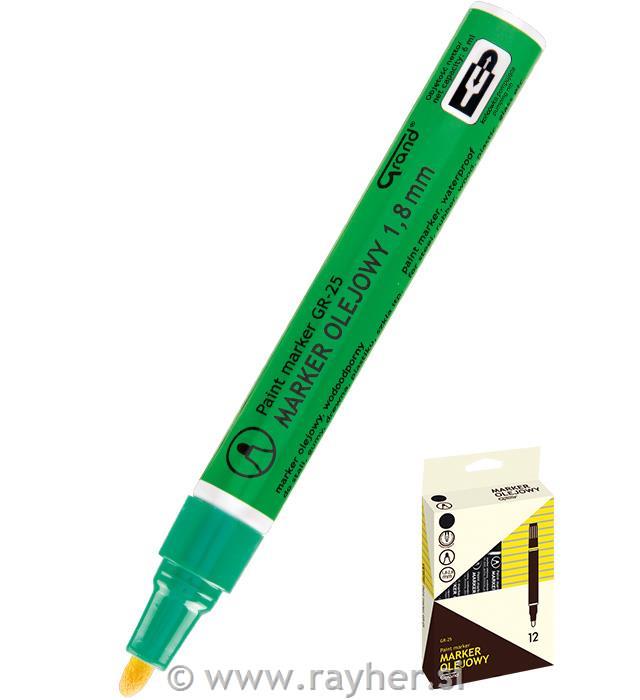 Oljni marker, Paint Grand, zelen