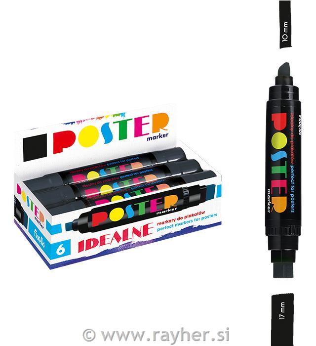 POSTER Marker, črn