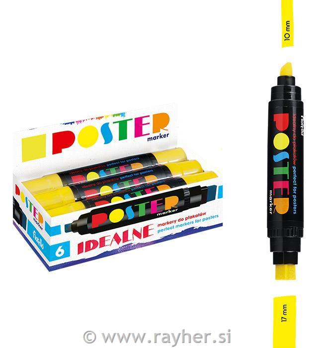 POSTER Marker yellow