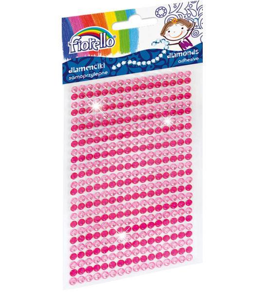Diamont stickers, Pink
