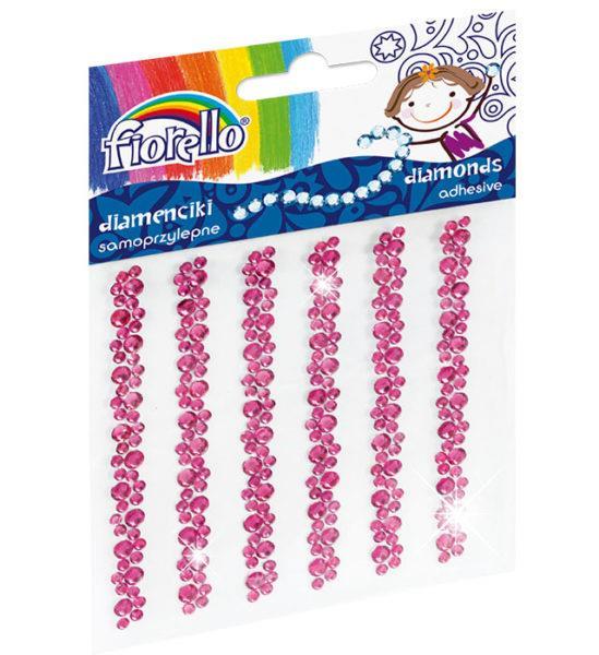 Diamont stickers, Light red