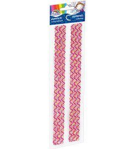 Kristali, samolepilni, roza