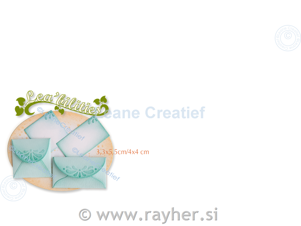 Multi die: Small EnvelopesCut & Embossing die