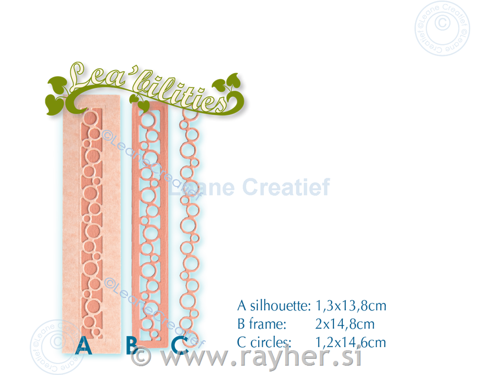 Multi die: CirclesCut & Embossing die