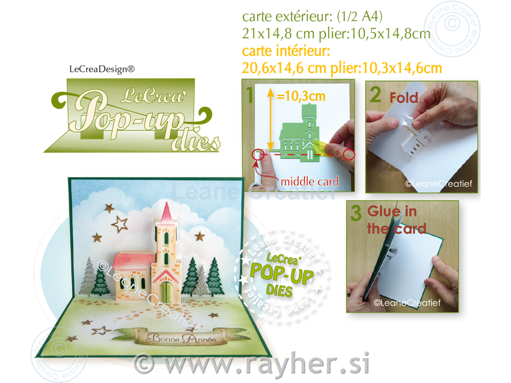 Multi die: ChurchCut & Embossing die