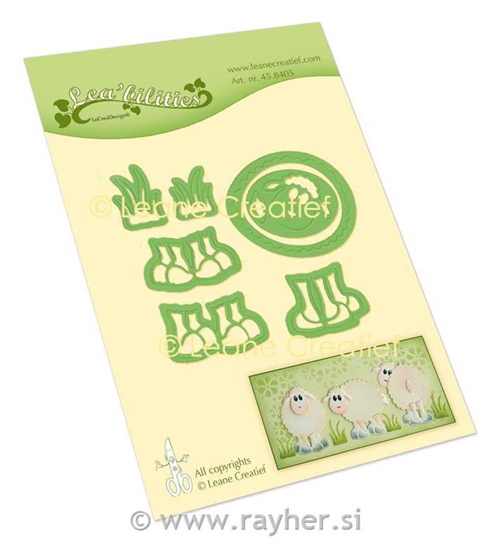 Multi die: SheepCut & Embossing die