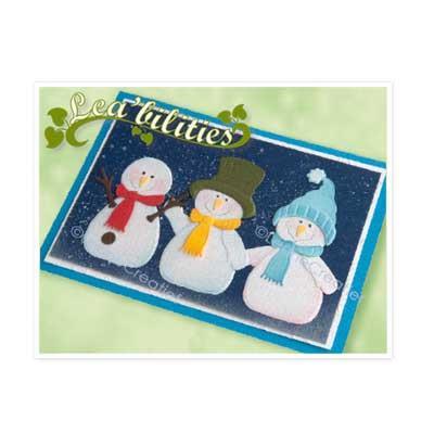 Multi die: SnowmanCut & Embossing die