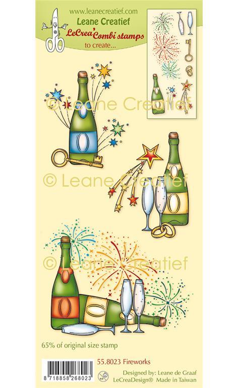 Štampiljka LeCreaDesign: Ognjemet