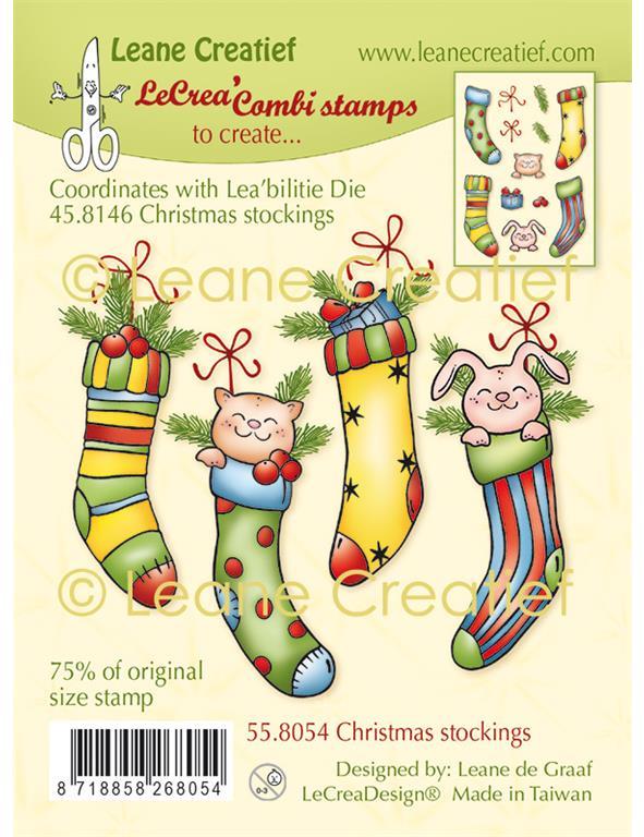 Štampiljka LeCreaDesign: Božične nogavice