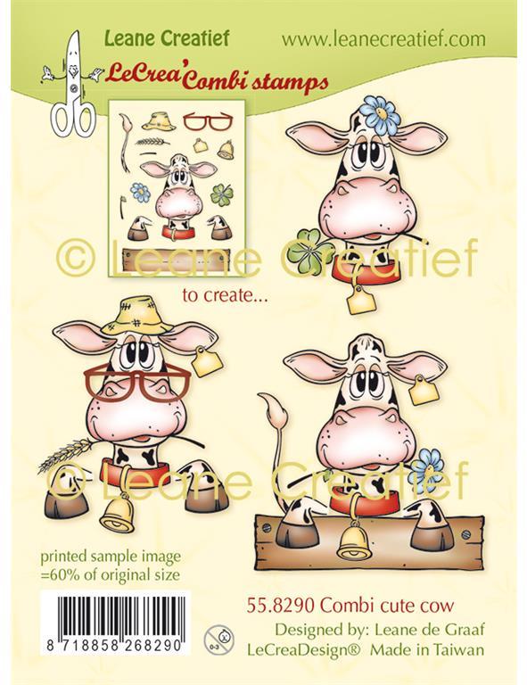 Clear stamp: Cow