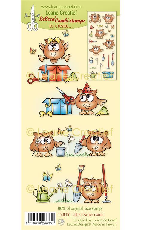 Štampiljka LeCreaDesign: Sovice