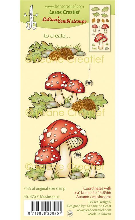 Štampiljka LeCreaDesign: Gobe