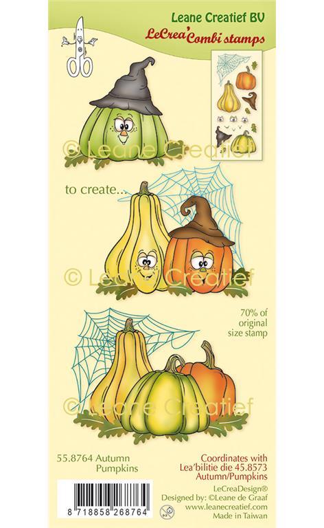 Clear stamp: Autumn pumpkins