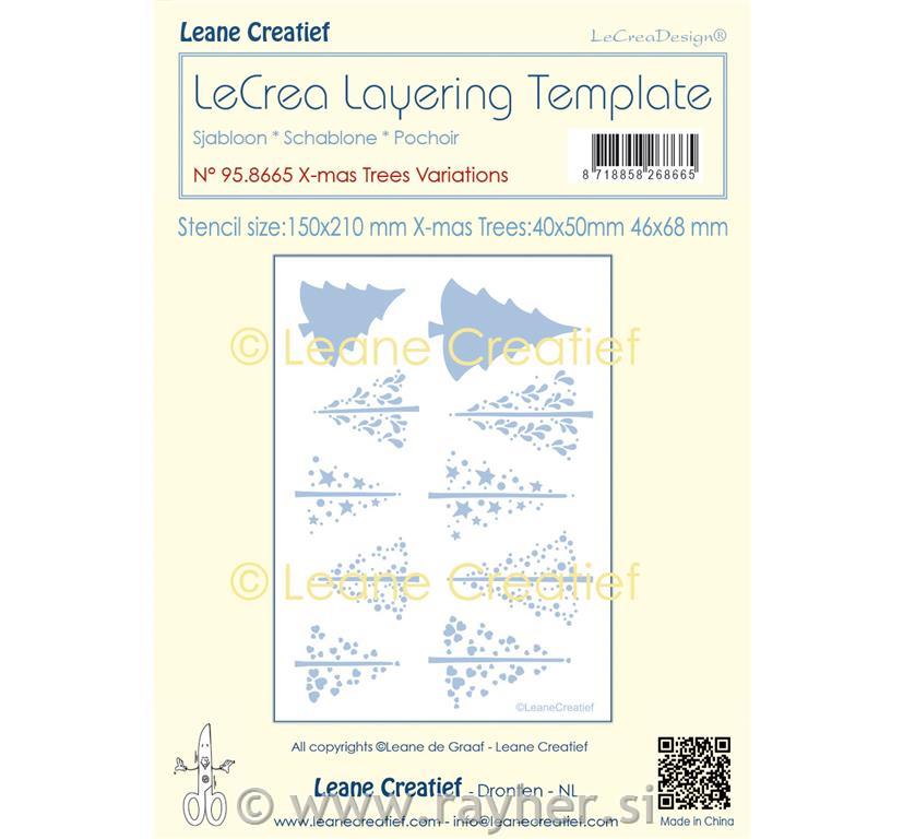 Stencil: Christmas tree