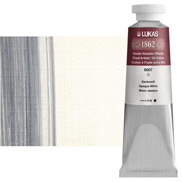 Lukas 1862 PRO oljna barva 37 ml Opaque White