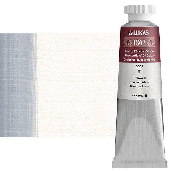 LUKAS 1862 OIL TITANIUM WHITE37 ml