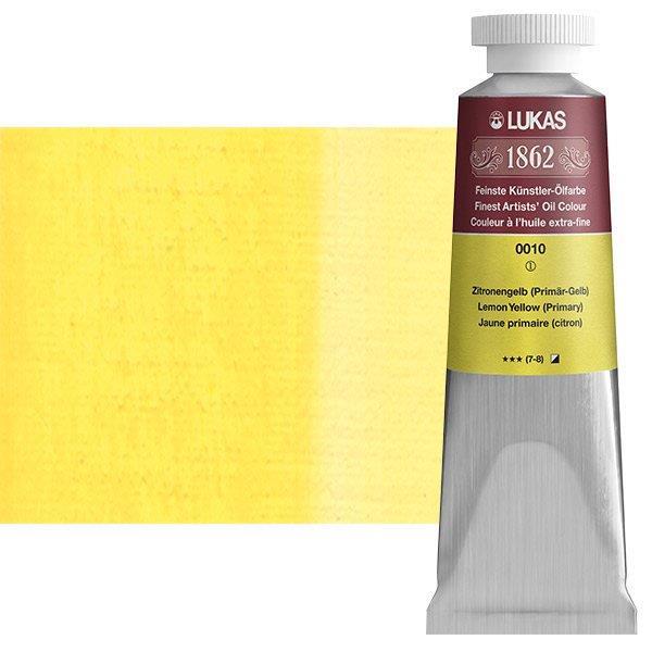Lukas 1862 PRO oljna barva 37 ml Lemon Yellow (Primary)