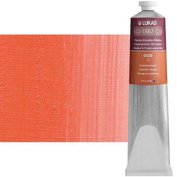 LUKAS 1862 OIL CADMIUM ORANGE37 ml