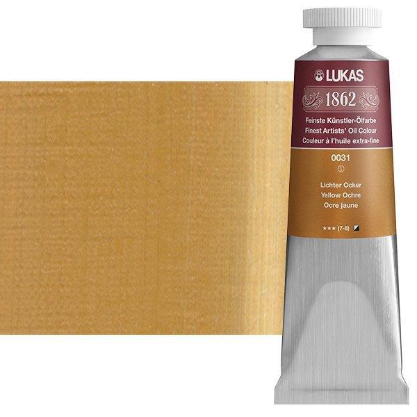 Lukas 1862 PRO oljna barva 37 ml Yellow Ochre