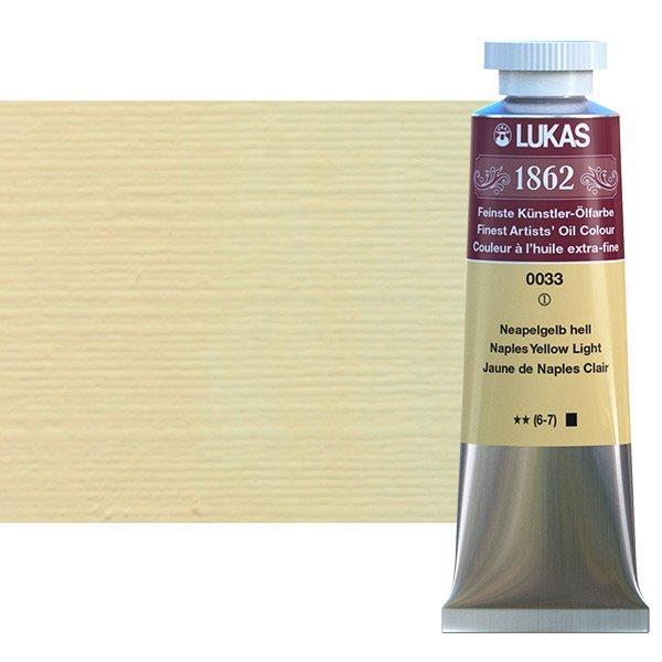 Lukas 1862 PRO oljna barva 37 ml Naples Yellow Light