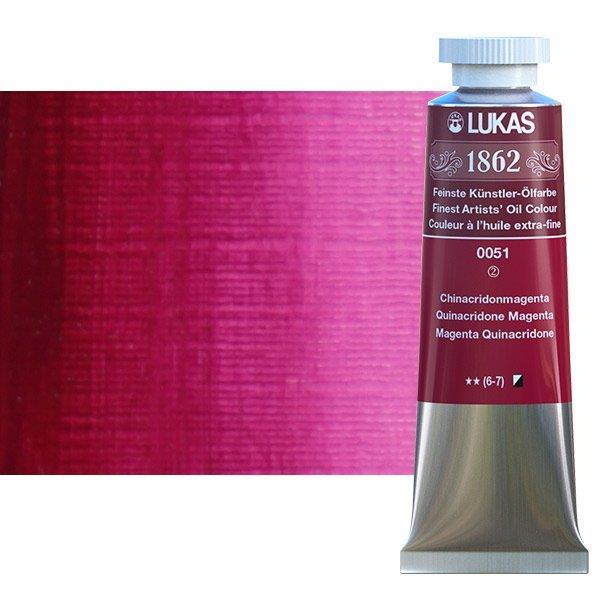 LUKAS 1862 OIL QUINACRIDONE MAGENTA37 ml