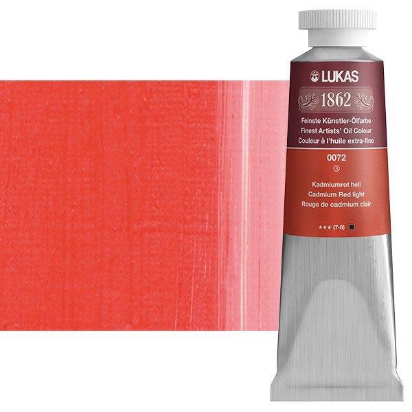 LUKAS 1862 OIL CADMIUM RED LIGHT37 ml