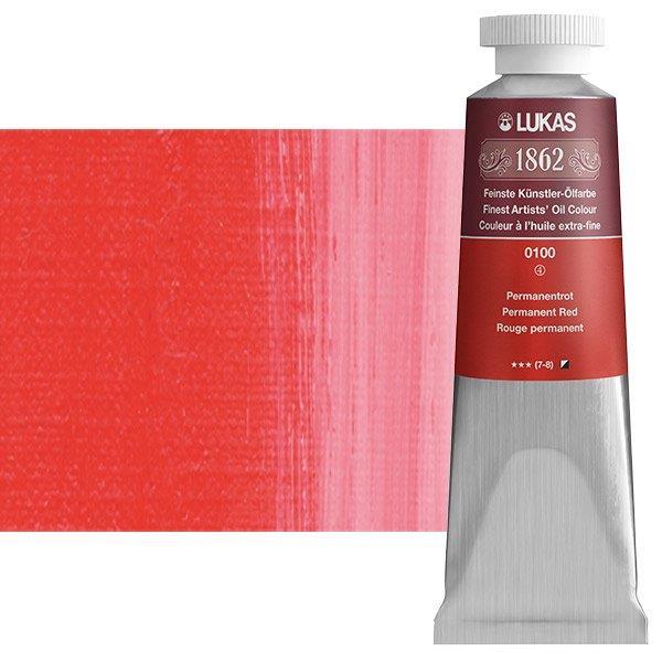 LUKAS 1862 OIL PERMANENT RED37 ml