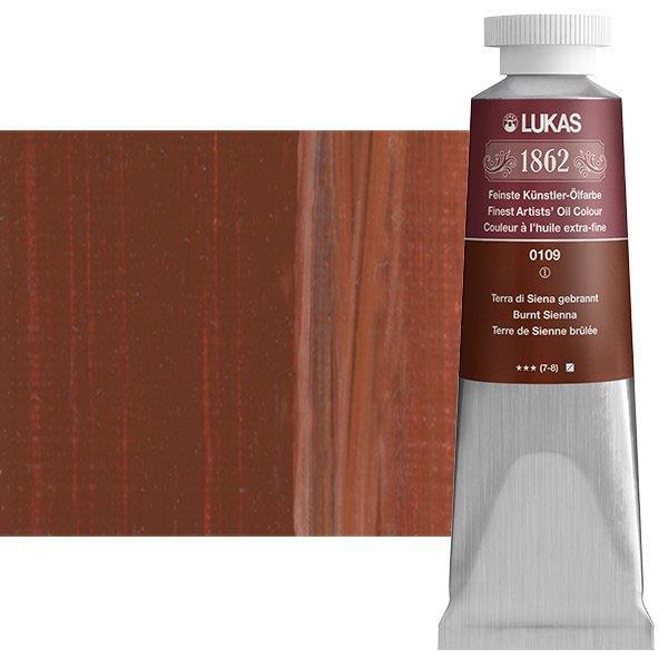 Lukas 1862 PRO oljna barva 37 ml Brunt Sienna