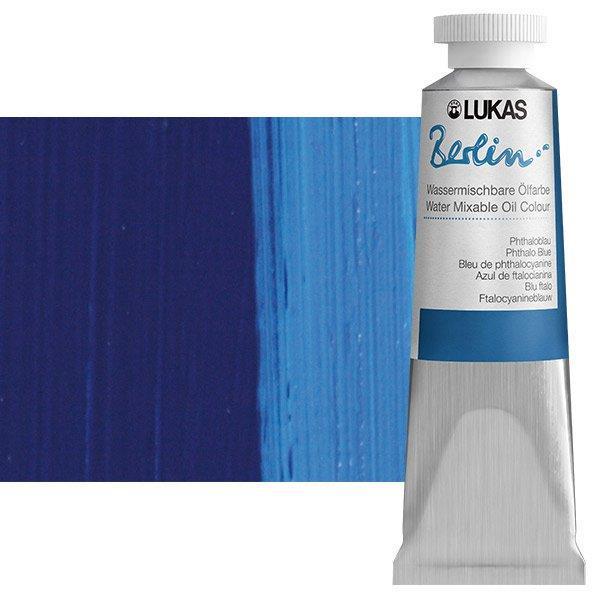 Lukas Berlin watermixable oil 37 mlPhthalo Blue