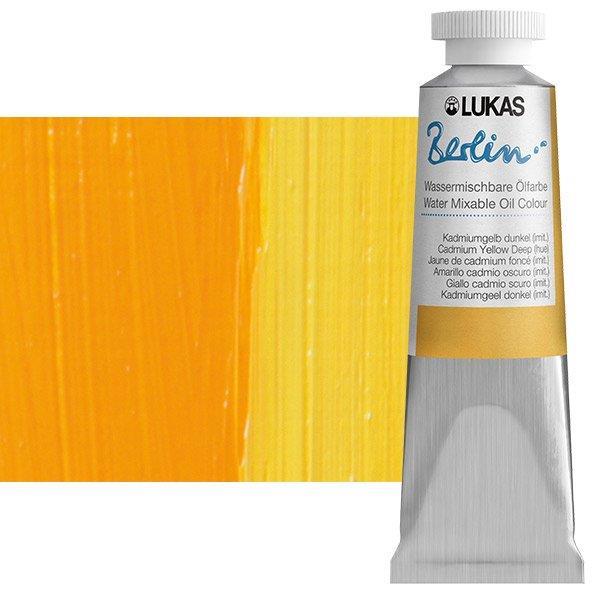 Lukas Berlin WM oljna barva 37 ml Cadmium Yellow Deep