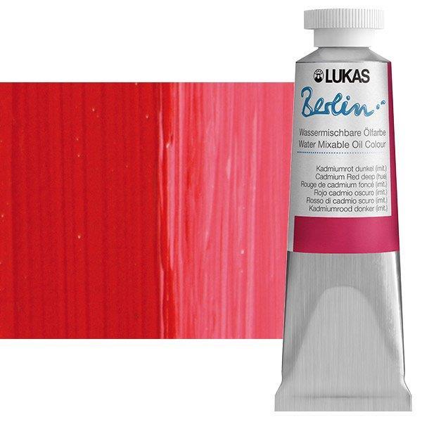 Lukas Berlin WM oljna barva 37 ml Cadmium Red Deep (Hue)