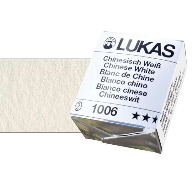 LUKAS AQUARELL 1862 CHINESE WHITE1/2 pan