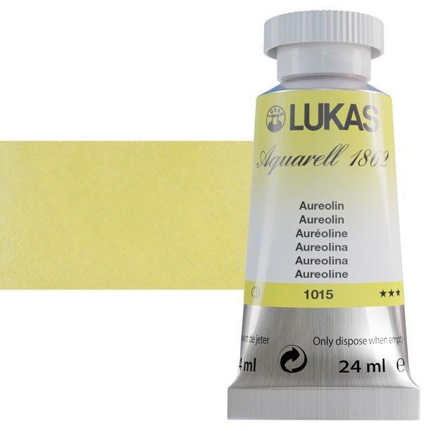 LUKAS AQUARELL 1862 AUREOLIN24 ml