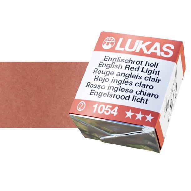 Lukas 1862 PRO akvarelna barva tabletka English Red Light