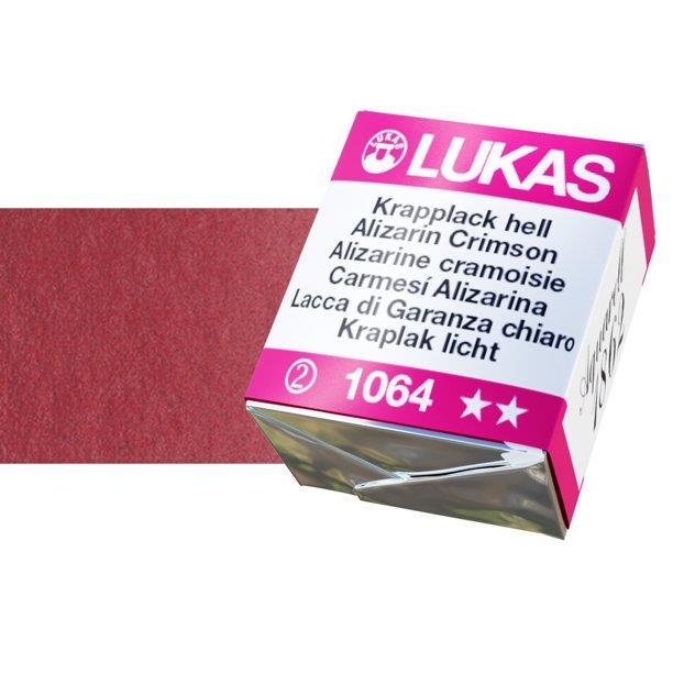Lukas 1862 PRO akvarelna barva tabletka Alizarin Crimson