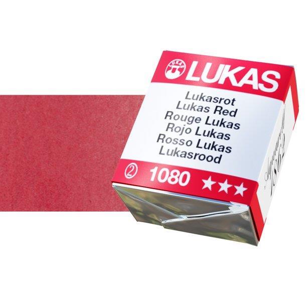 LUKAS AQUARELL 1862 LUKASAS RED1/2 pan