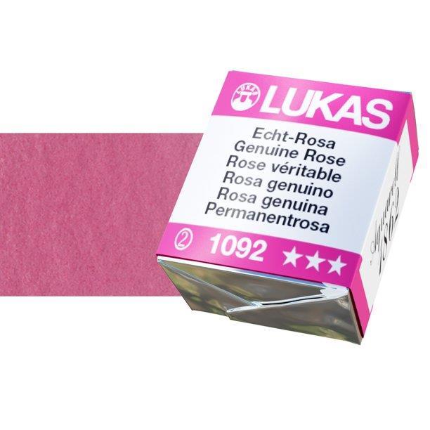 LUKAS AQUARELL 1862 GENUINE ROSE1/2 pan