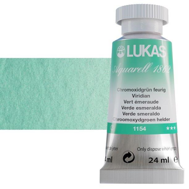 LUKAS AQUARELL 1862 VIRIDIAN24 ml